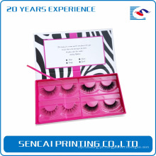 Sencai Customized eyelashes femininos caixa de papel de embalagem